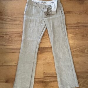 EUC Banana Republic Martin Fit Linen Pants - 6